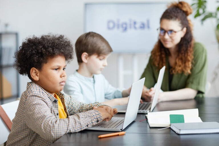 Young Kids in Programming School